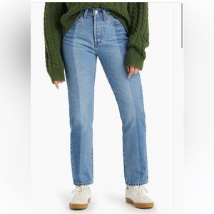 New Levi’s 501 highway straight leg jeans